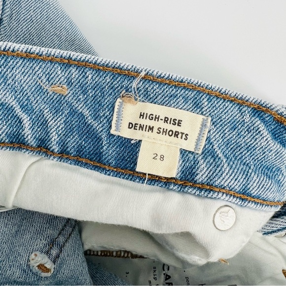 Madewell high rise jean shorts size 28 - Picture 5 of 5